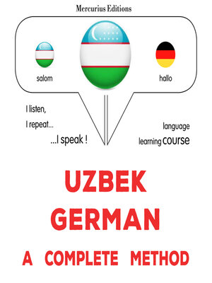 cover image of O'zbek--nemis